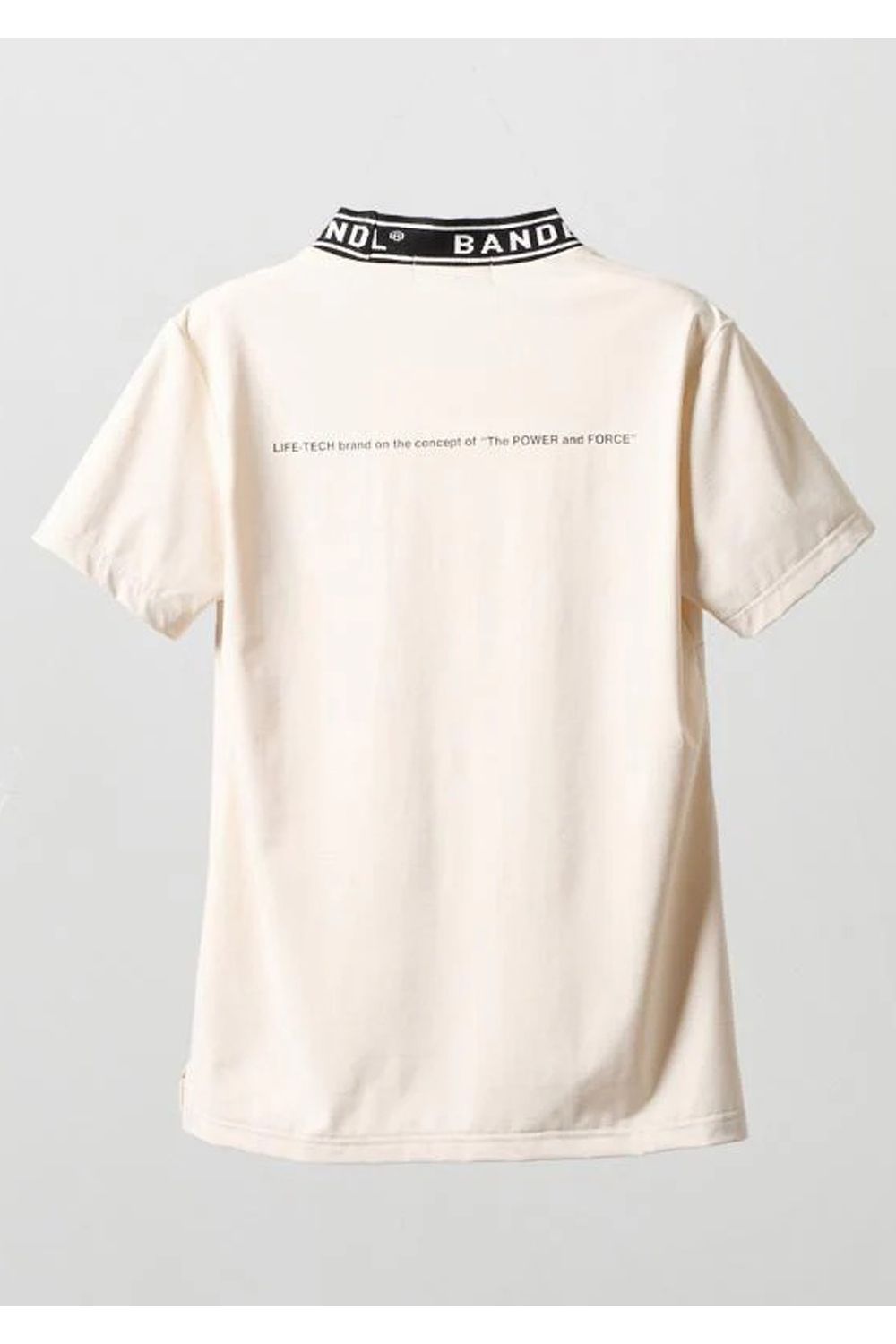 【26SS】 【レディース】 ジャガードモックネックシャツ (オフホワイト)