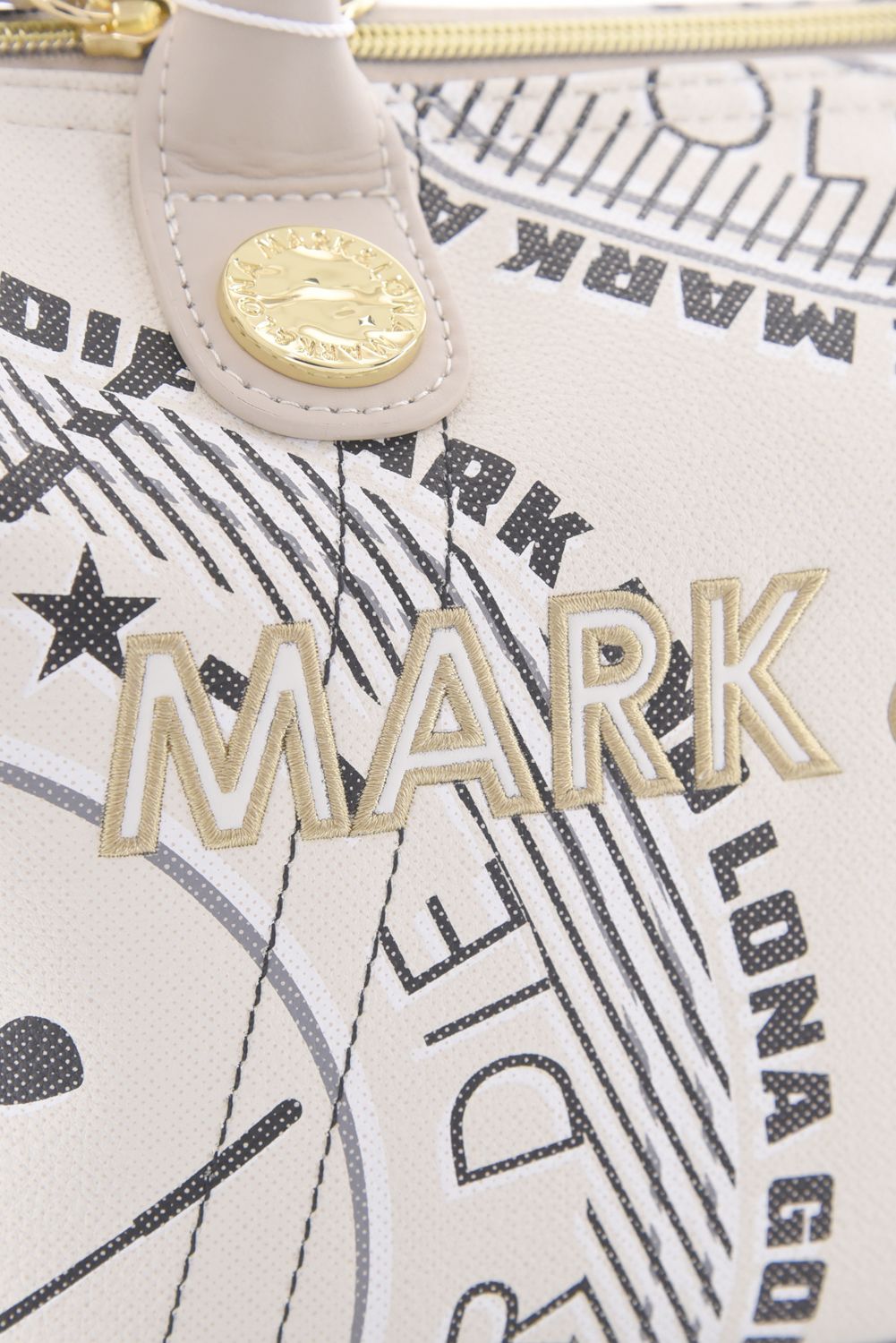 【2026SS 木村拓哉さん着用 VOL.3】 ATLAS CONVERTIBLE CART BAG / アイアンスカル シンセティックレザー 2WAYカートバッグ (ベージュ)