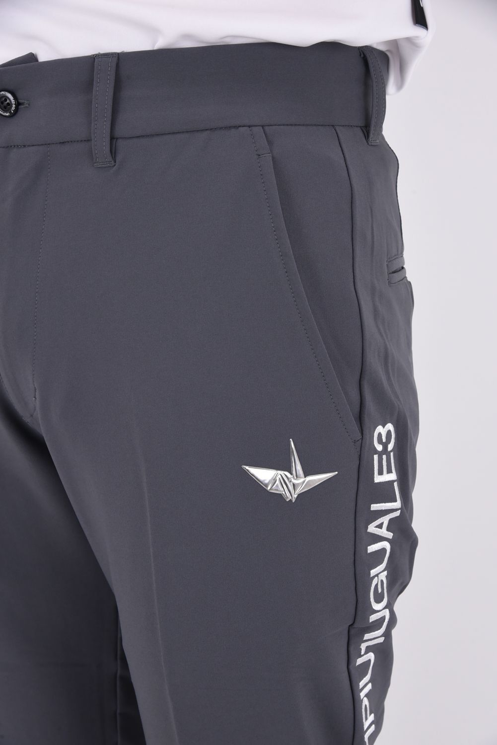 SLIM PANTS / スリムパンツ (グレー)