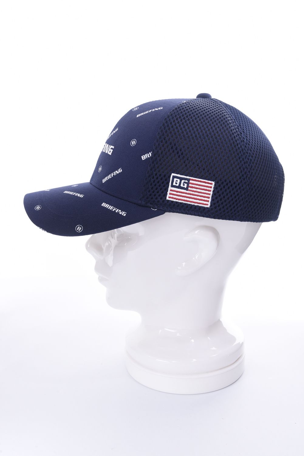 BRIEFING - MS MONOGRAM MESH CAP / モノグラム メッシュ