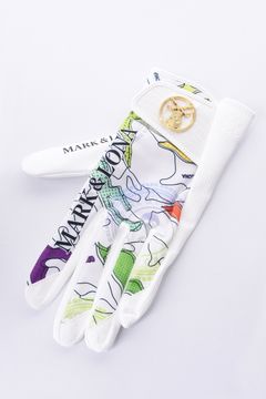 【26SS】 AXON CAMO GLOVE / カモフラージュプリント 左手用グローブ (ホワイト)