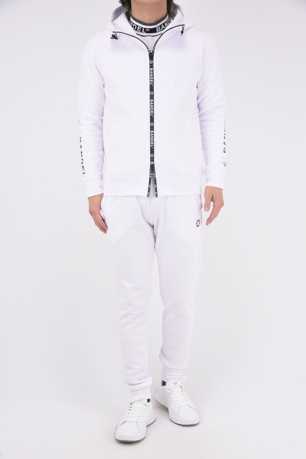 BASIC LONG PANTS MENS / テックスブリッド リブパンツ (ホワイト)