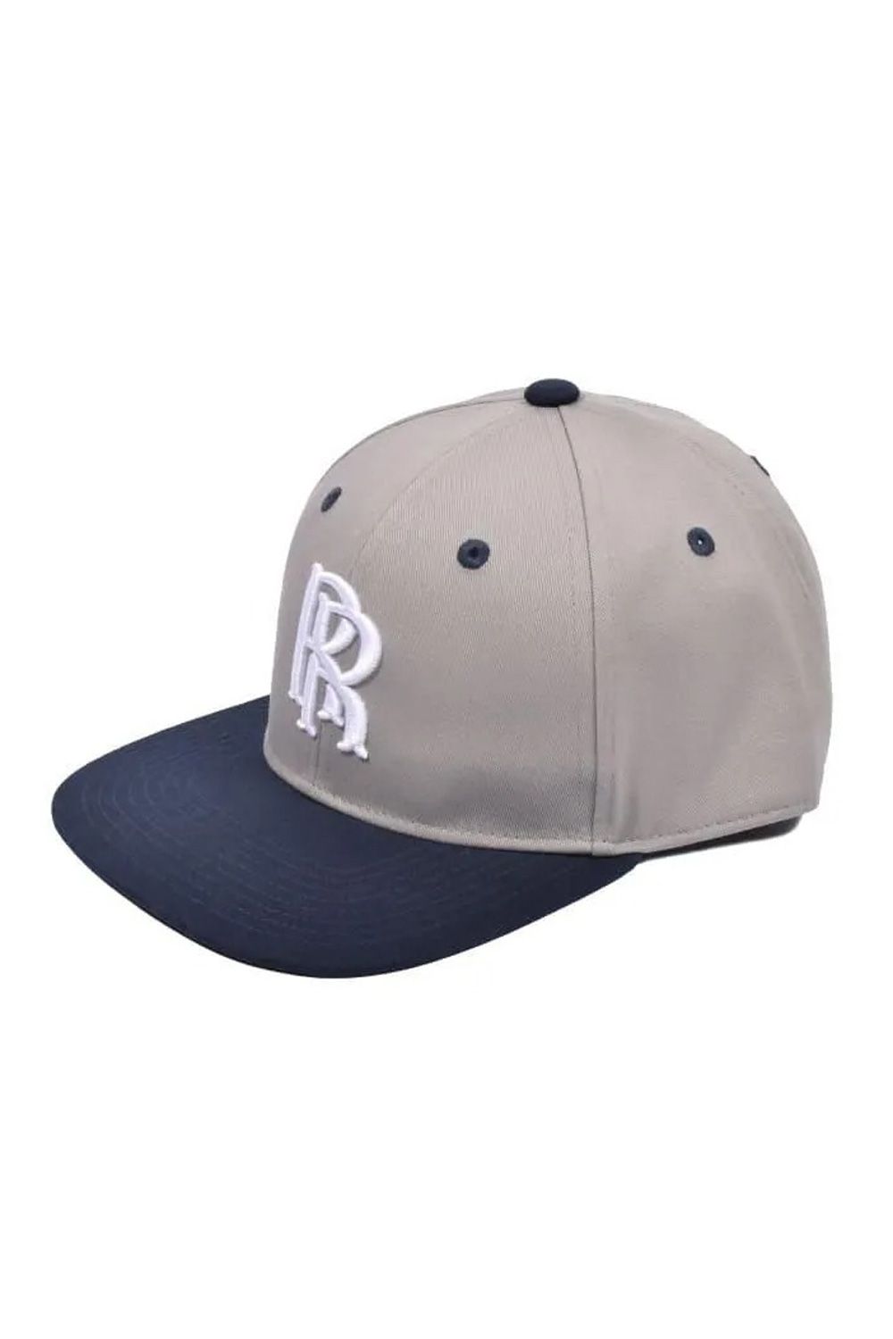 【26SS】 BICOLOR CAP FLAT / バイカラー キャップ フラット (グレー/ネイビー)