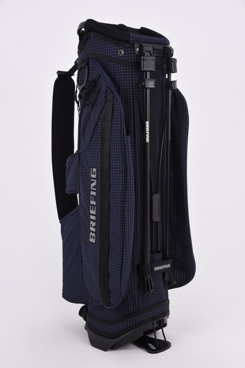 【26AW】【REFLECTIVE COLLECTION】 CR-7.5 REF / リフレクター生地 スタンドタイプ キャディバッグ (ネイビー)