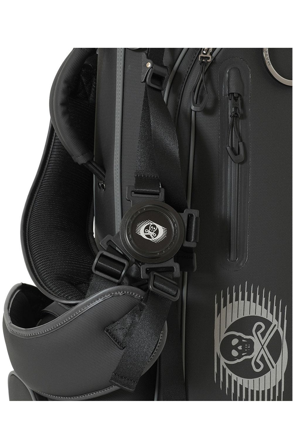 【26AW】 DST COMPACT CART CADDY BAG / コーデュラ ポリカーボネートコーティング カートタイプ キャディバッグ (ブラック)
