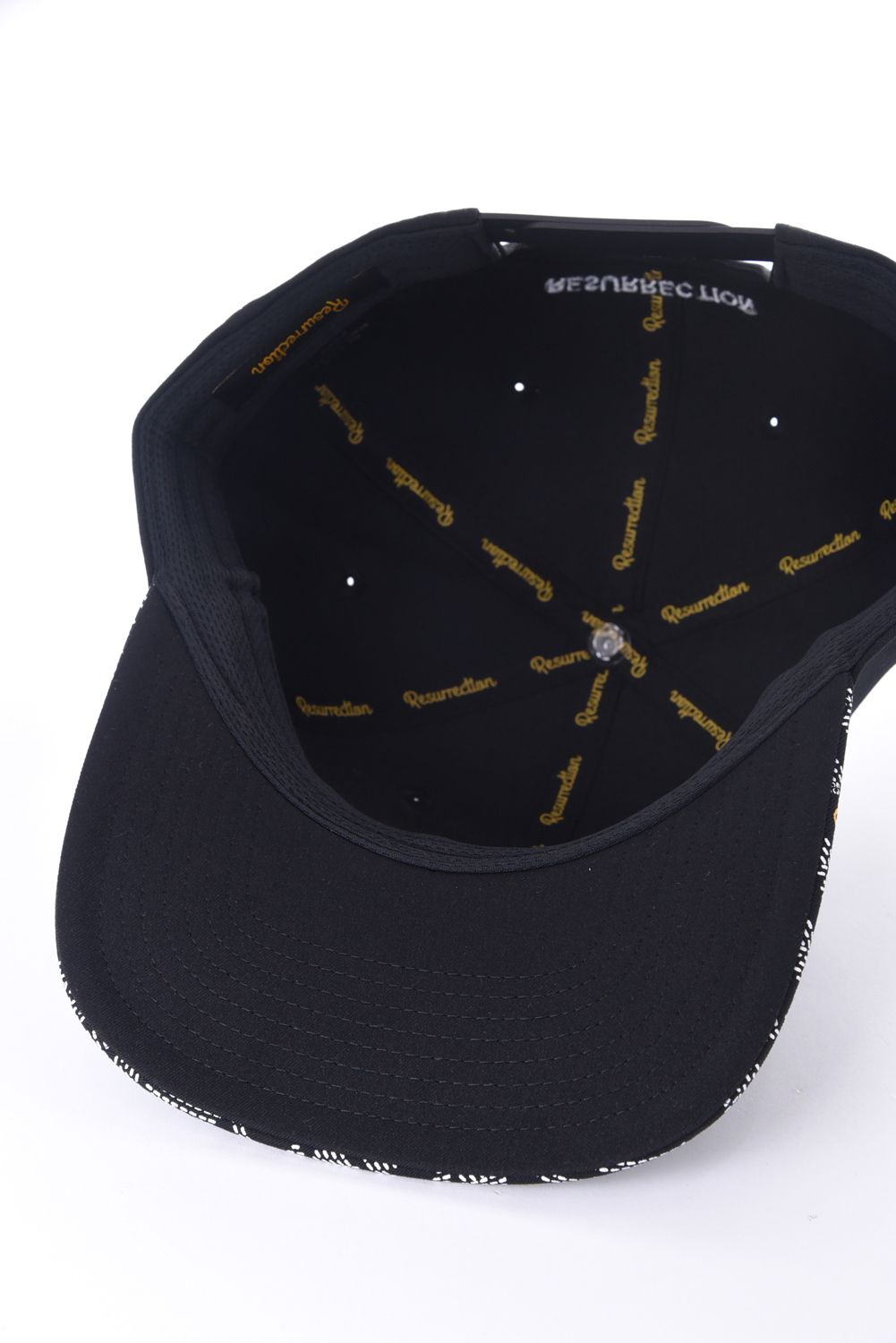 【26SS】  GM BRIM CAP FLAT / GM ブリムキャップ フラット (ブラック/ホワイト)