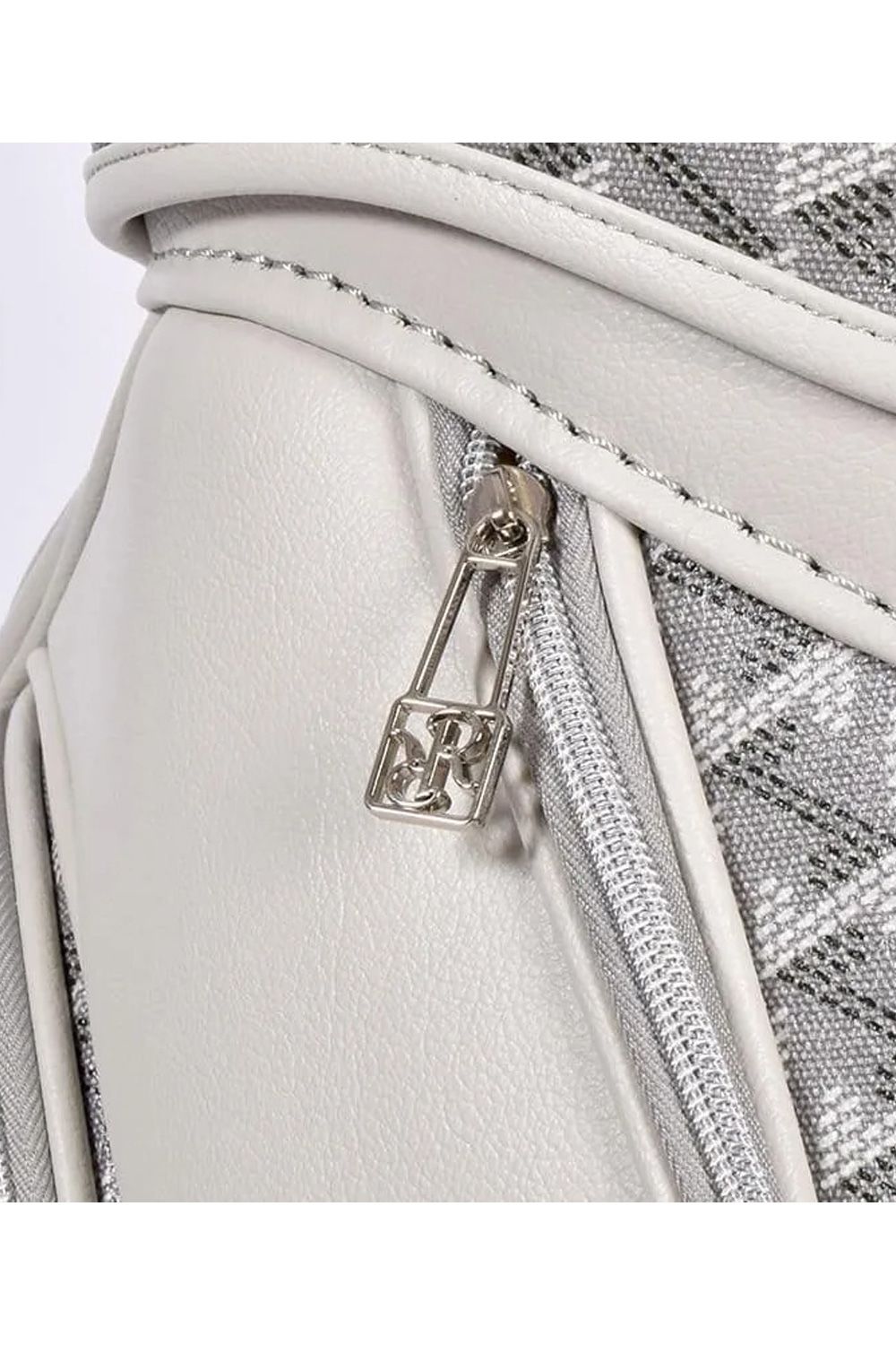 【銀行振込・代金引換不可】【返品・交換不可】  ORIOLA No.4 / ブランドオリジナルテキスタイル カートタイプ キャディバッグ （シルバーグレー）*