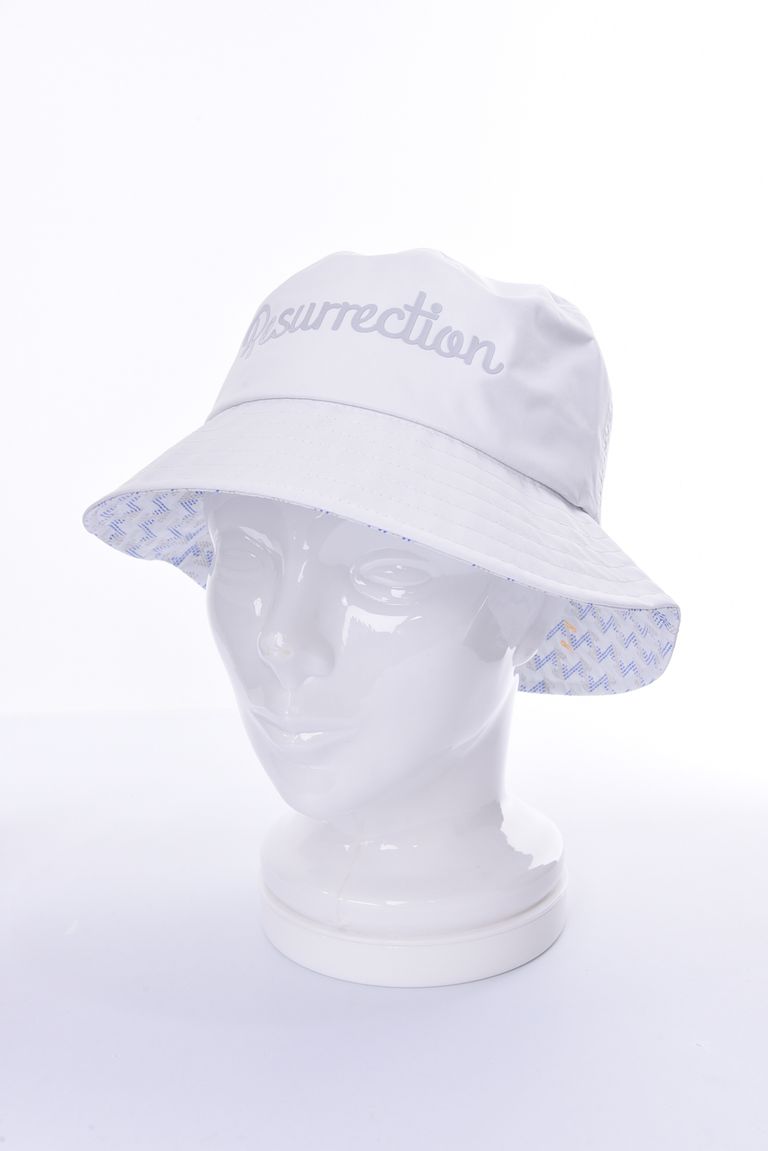 Resurrection バケットハット ほりこむ M ホワイト 