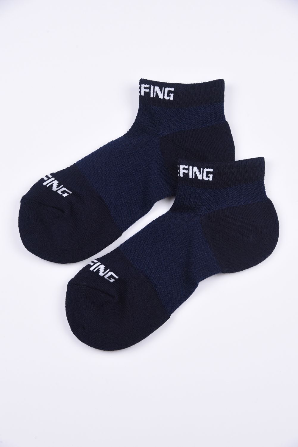 WOMENS CORDURA SHORT SOCKS / ブランドロゴ コーデュラ ショートソックス ネイビー レディース