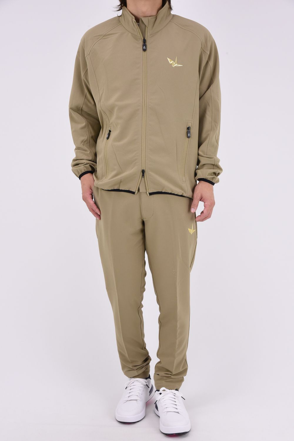 【26AW】 Wind Jacket / バックロゴ ウインドジャケット (ベージュ)