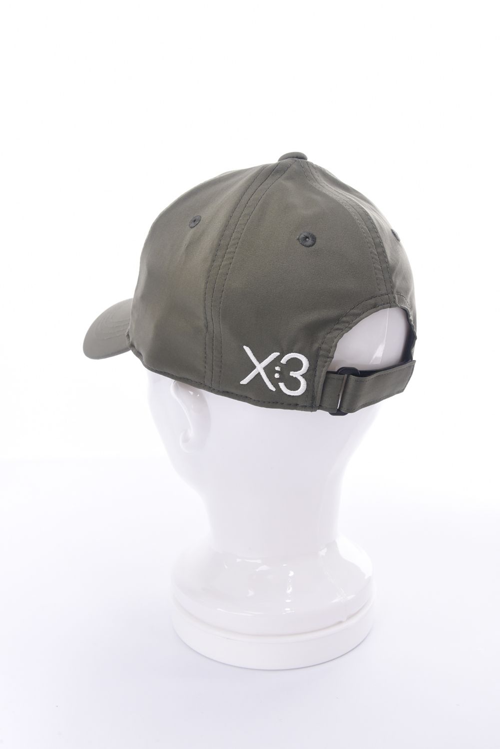 LOGO CAP / ロゴ刺繡 ベースボールキャップ (カーキ)