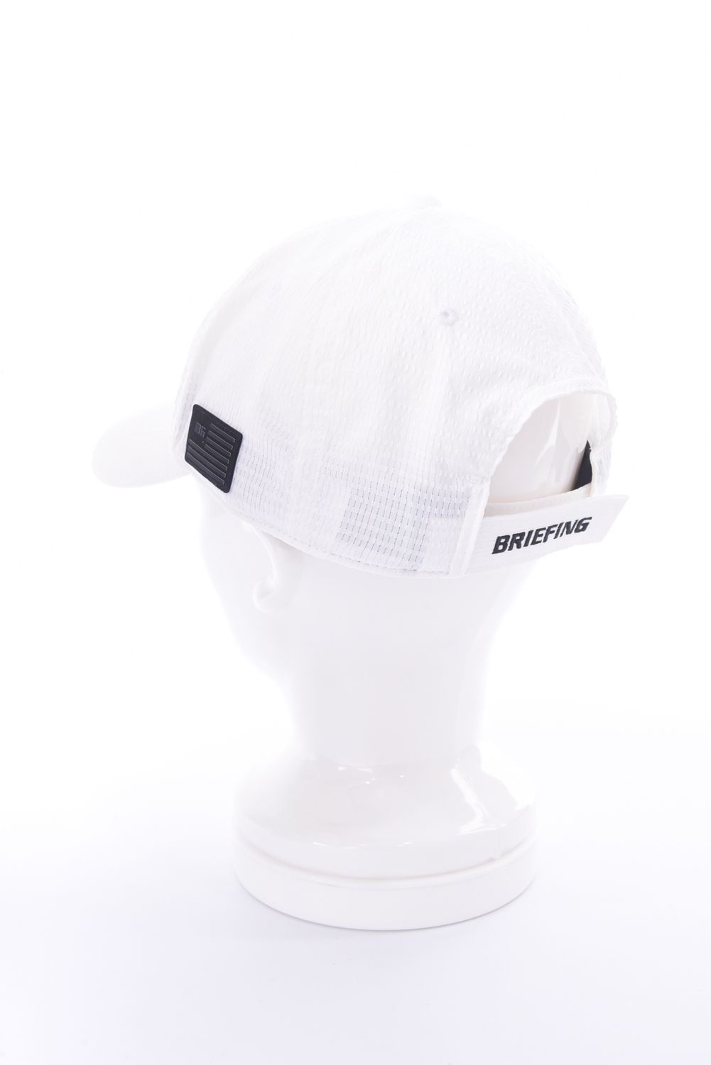 【26SS】 MEN’S SEERSUCKER CAP / シアサッカー ダイヤモンドロゴ キャップ (ホワイト)