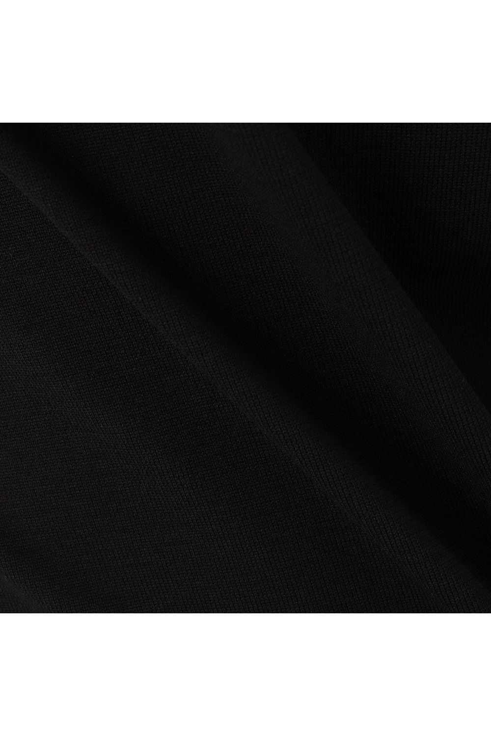 【26AW】 MEN’S PLANE KNIT CREWNECK / ブランドロゴ クルーネックニット (ブラック)