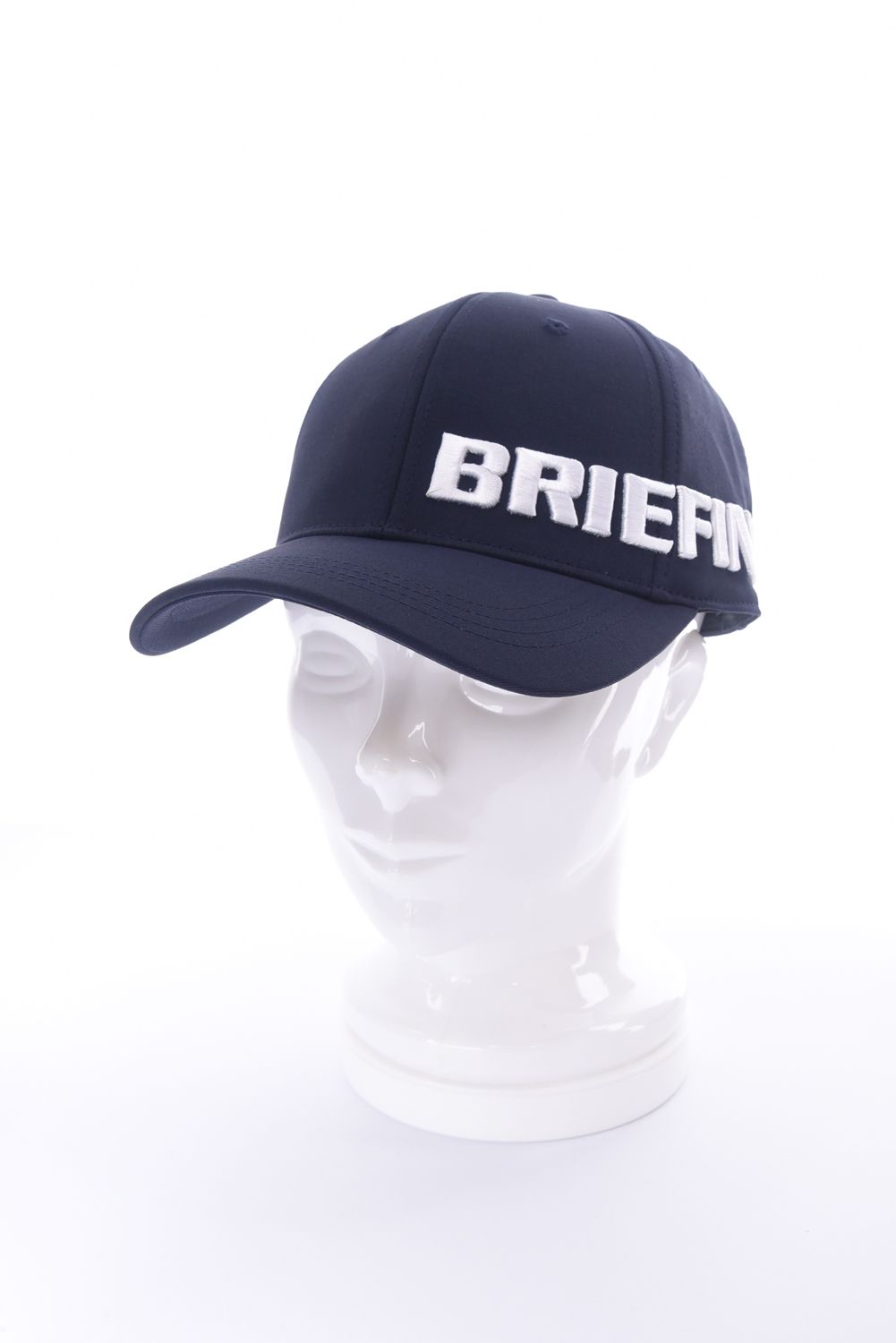 【26SS】 MEN’S ROUND LOGO CAP / アシンメトリー ラウンドロゴ キャップ (ネイビー)