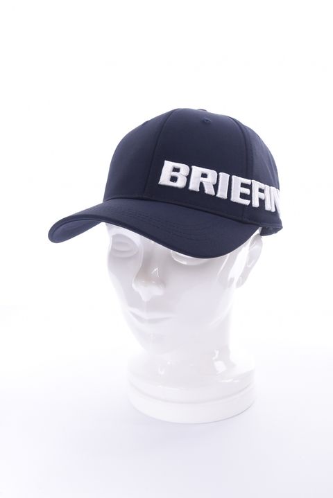 【26SS】 MEN’S ROUND LOGO CAP / アシンメトリー ラウンドロゴ キャップ (ネイビー)
