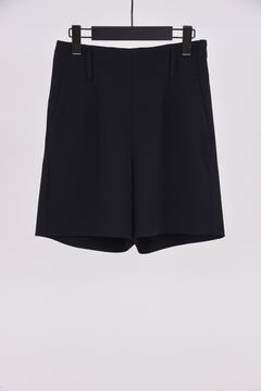 【26SS】【レディース】 2WAY STRETCH HI-WAIST SHORTS / 2WAYストレッチツイル ハイウエスト ショートパンツ (ブラック)