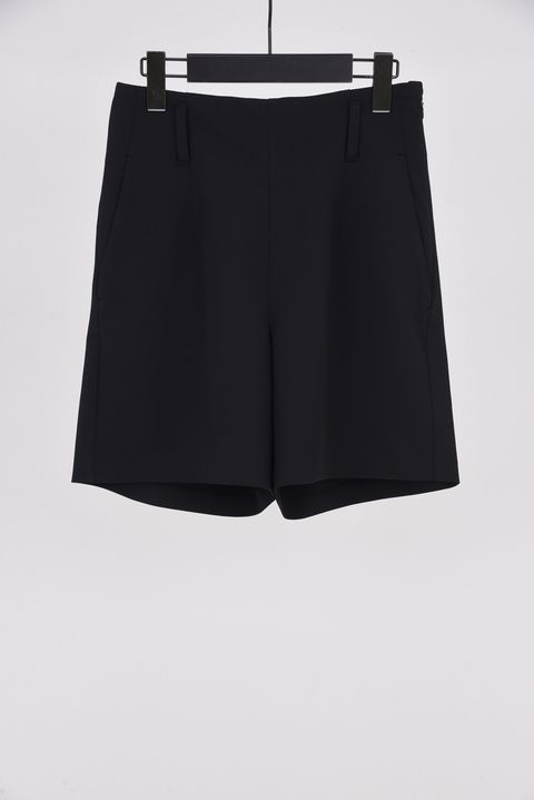 【26SS】【レディース】 2WAY STRETCH HI-WAIST SHORTS / 2WAYストレッチツイル ハイウエスト ショートパンツ (ブラック)