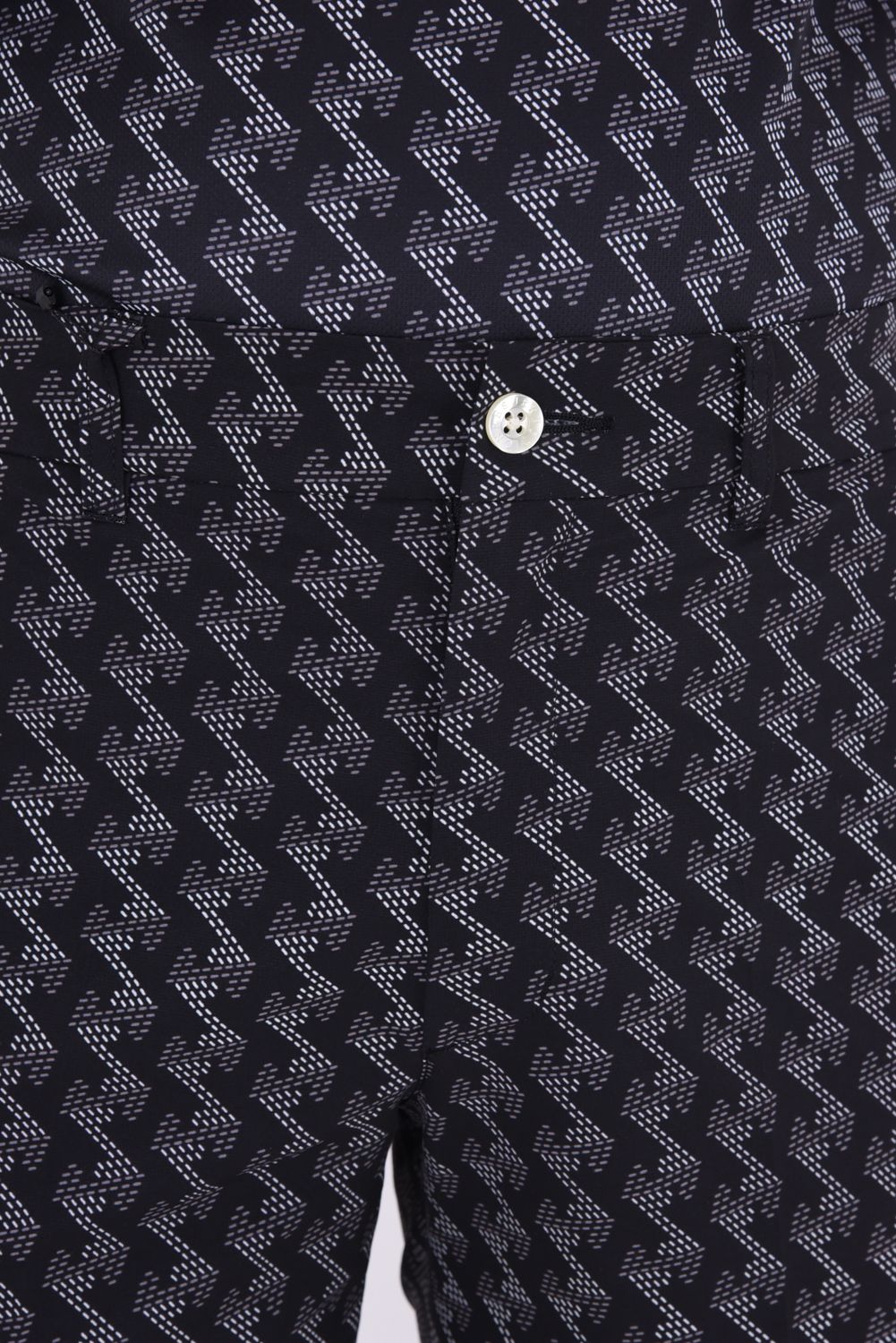 【25SS】 MENS GM PRINT SHORT PANTS / GMプリント ショートパンツ (ブラック)*