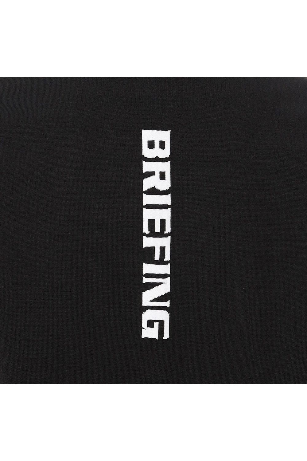 【26AW】 MEN’S PLANE KNIT CREWNECK / ブランドロゴ クルーネックニット (ブラック)