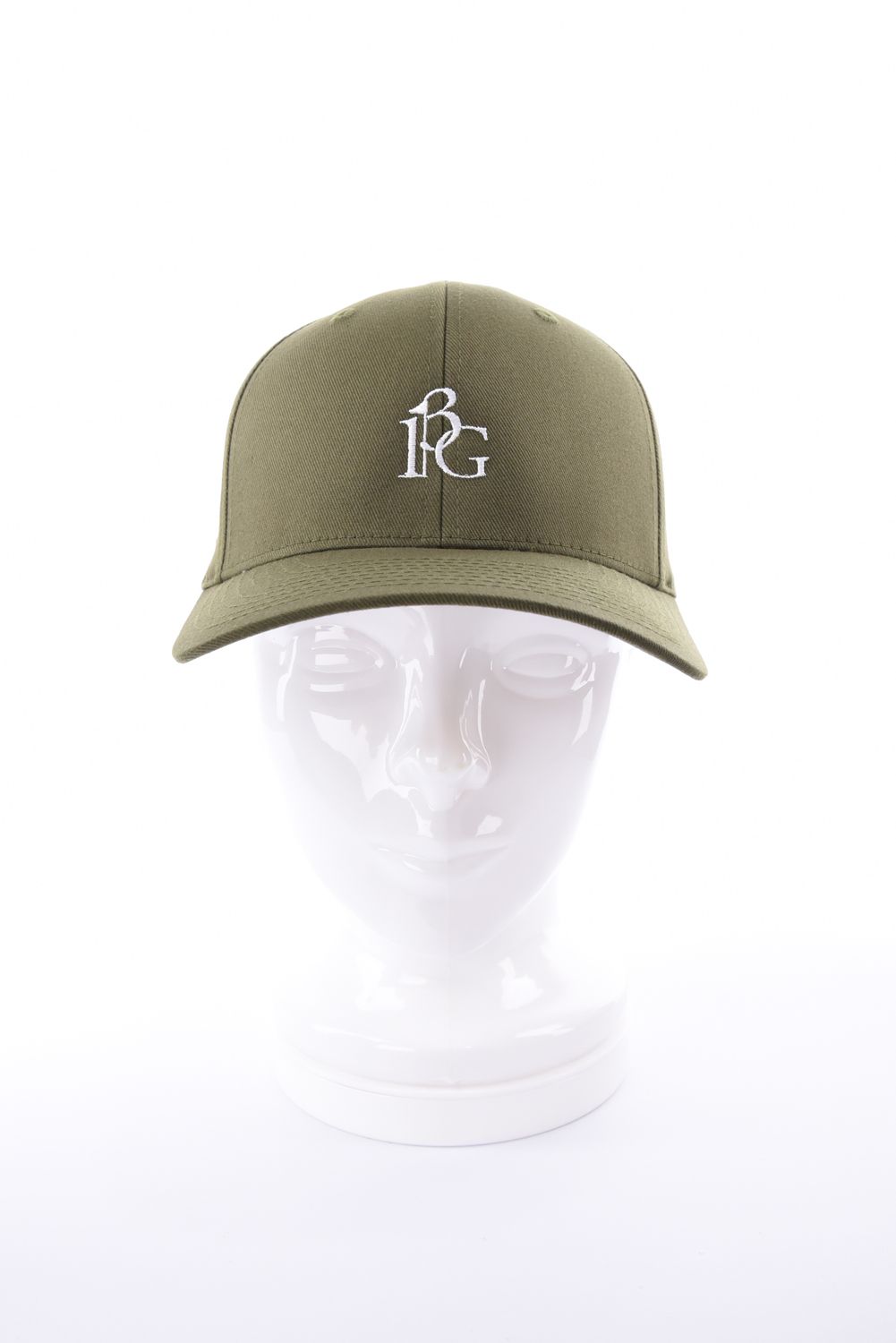 【26AW】 WOOLY COMBED 1PIU1UGUALE3 LOGO CAP / バックロゴ刺繍 キャップ (カーキ)