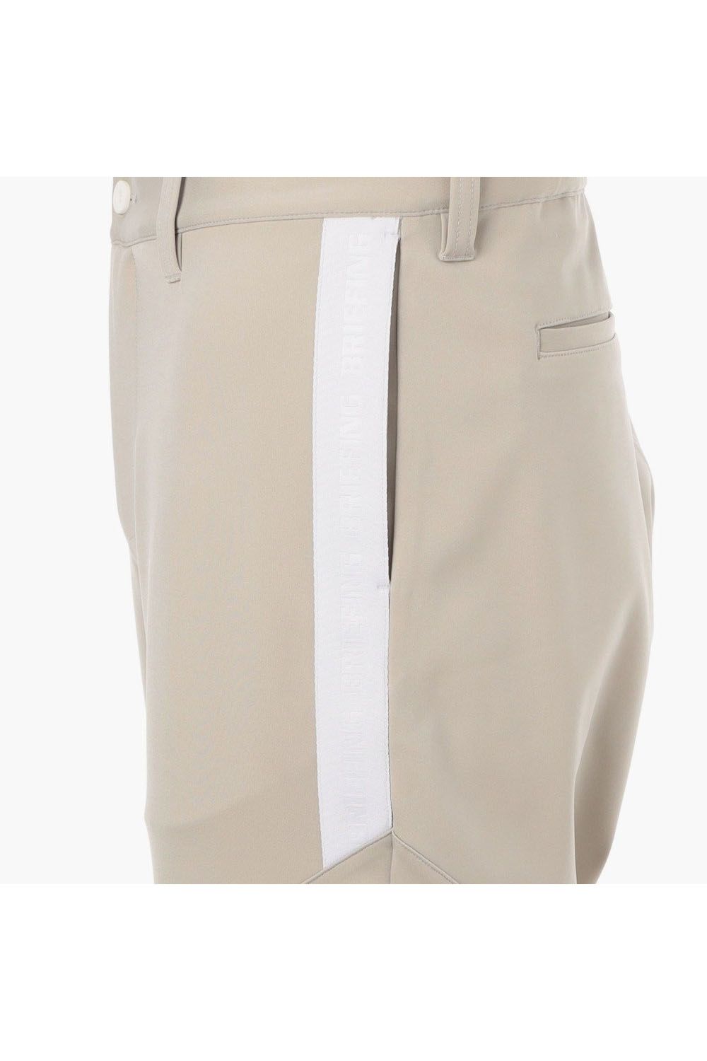 【25SS】 MENS LOGO LINE SHORT PANTS / ロゴラインテープ ショート パンツ (サンド)