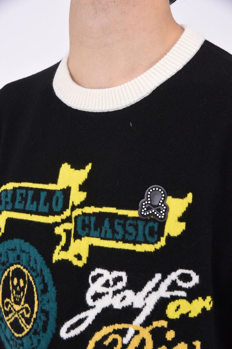 MARK&LONA - G.O.D CLASSIC CASHMERE KNIT / カシミヤ100% ジャカード 