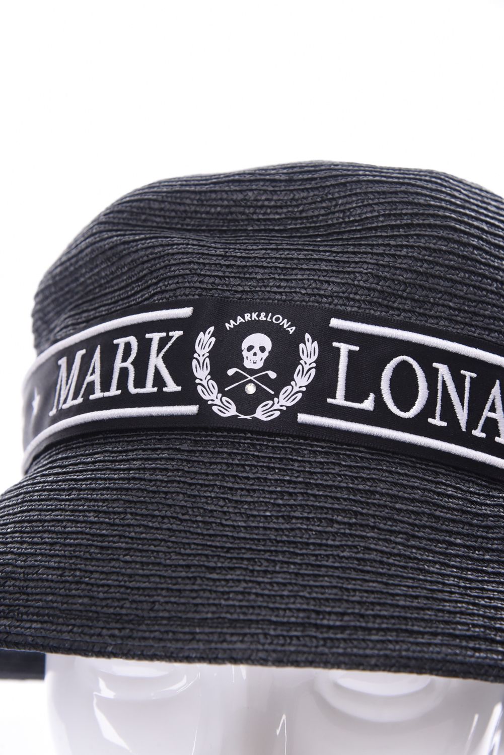 【26SS】 MIRAGE RAFFIA HAT / ラフィア調ペーパー素材 リゾートライク バケットハット (ブラック)