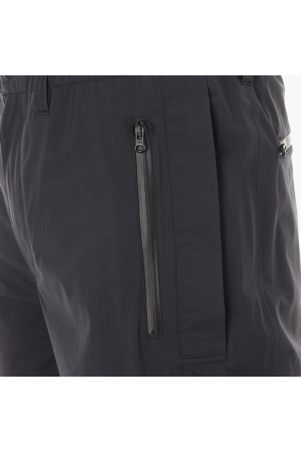 【26SS】 MEN'S WATERPROOF PANTS / マイクロリップナイロン レインパンツ (ブラック)