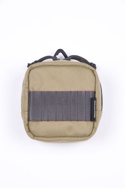 【NEW STANDARD SERIES】 MINI ROUND POUCH STD / スクエア型 ミニラウンドポーチ (タン)