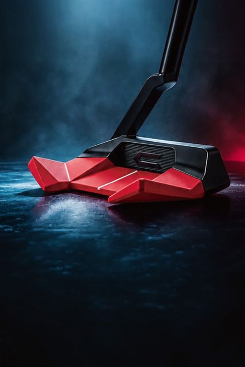 【期間限定・先行予約10%OFF】 WIDE WING / ワイドウイング マレット型パター (レッド) (9月下旬入荷予定）