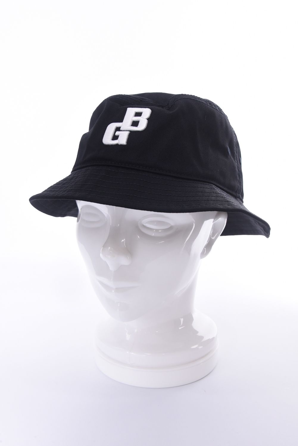 【26SS】 MEN’S BG LOGO HAT / BGロゴ バケットハット (ブラック)