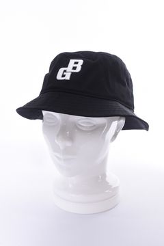 【26SS】 MEN’S BG LOGO HAT / BGロゴ バケットハット (ブラック)