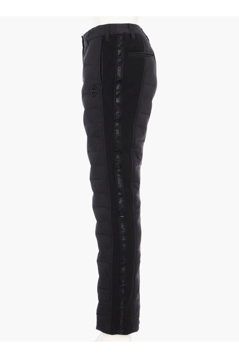 【25AW】【レディース】 WOMEN'S HYBRID DOWN PANTS / ストレッチタフタ ダイヤモンドロゴ ハイブリッドダウンパンツ (ブラック)