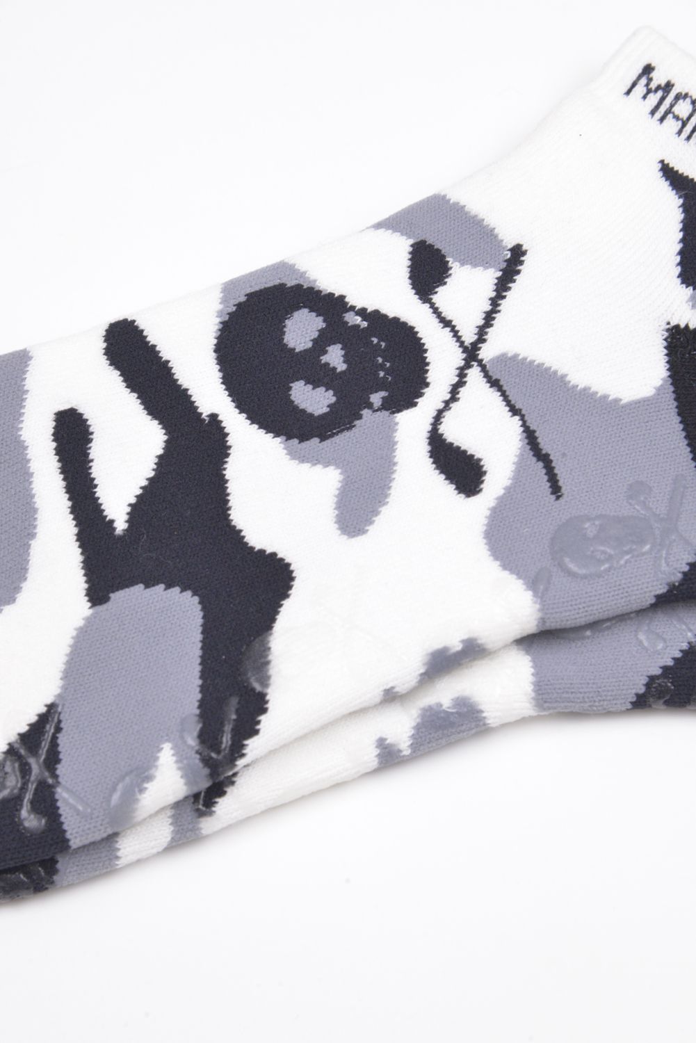 【26AW】 GAUGE CAMO SNEAKER SOCKS / ジャパンメイド オリジナルカモジャカード スニーカー丈 ローソックス (ホワイト)