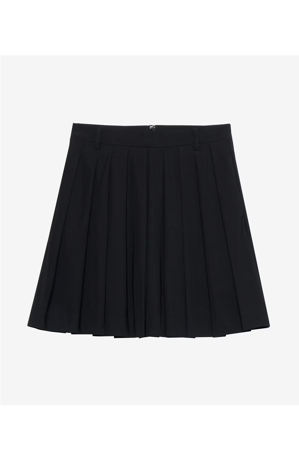 【26SS】【レディース】 PLEATS SKIRT / プリーツスカート (インナーパンツ一体型) (ネイビー)