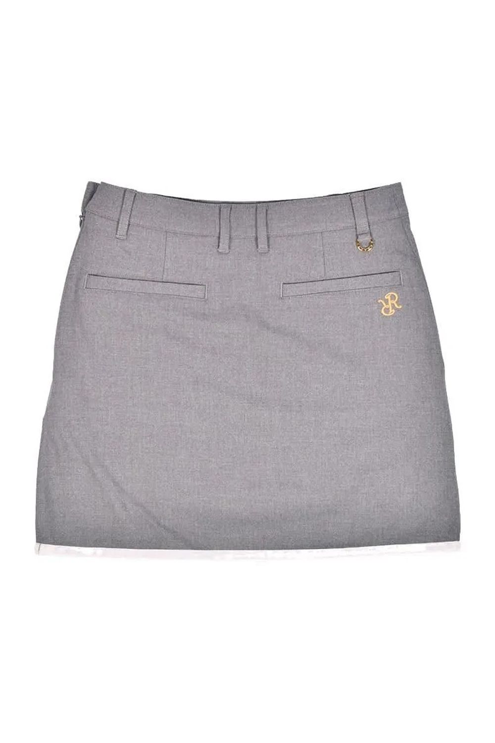 【25AW】【レディース】 WOMENS PIPING LINE SKIRT / 裏起毛 パイピングライン スカート (グレー)*