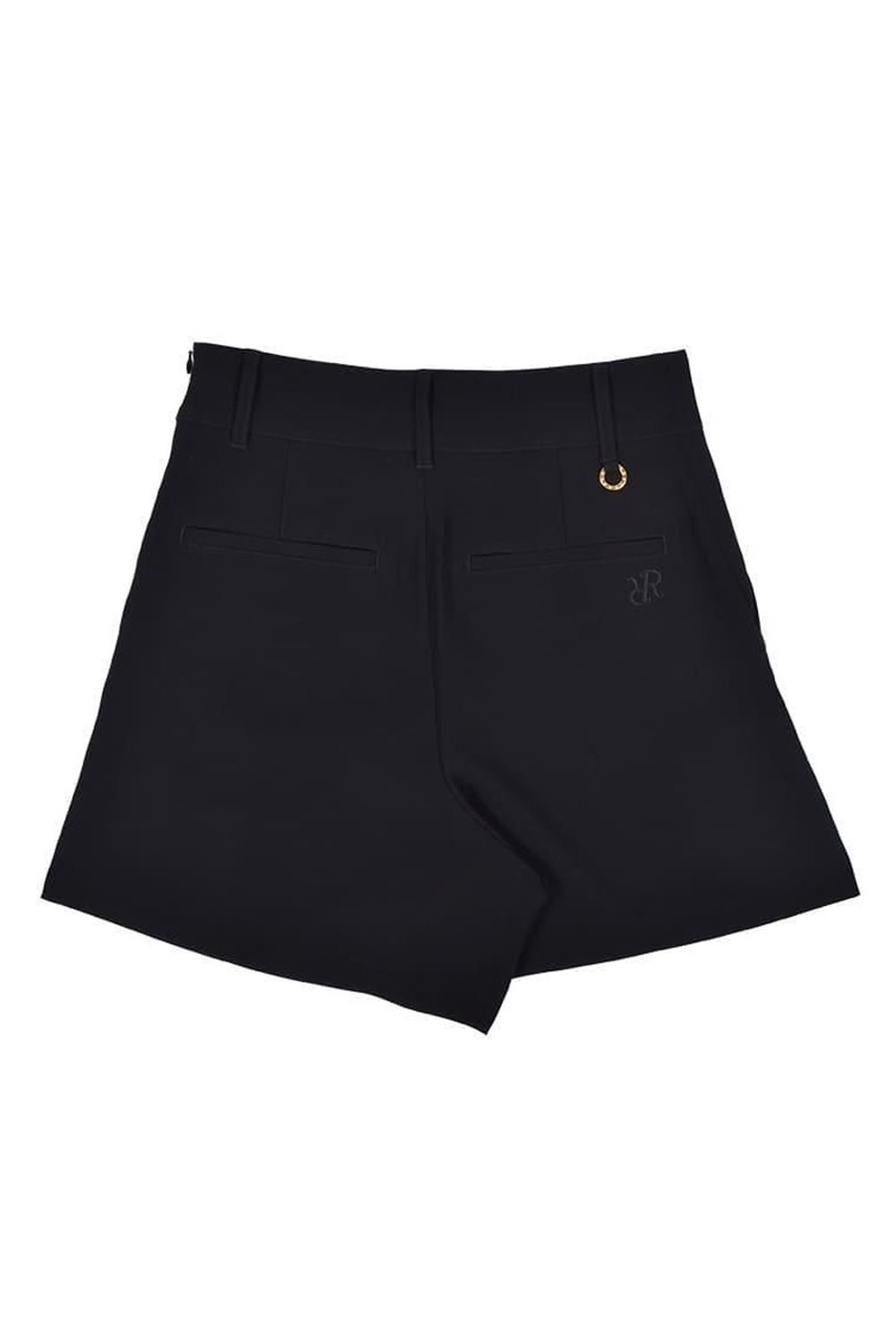 coco 中古 レザレクション Resurrection レディース ショートパンツ M 黒 ブラック ストレッチ 中古 レディース レザレクション Resurrection ショートパンツ M