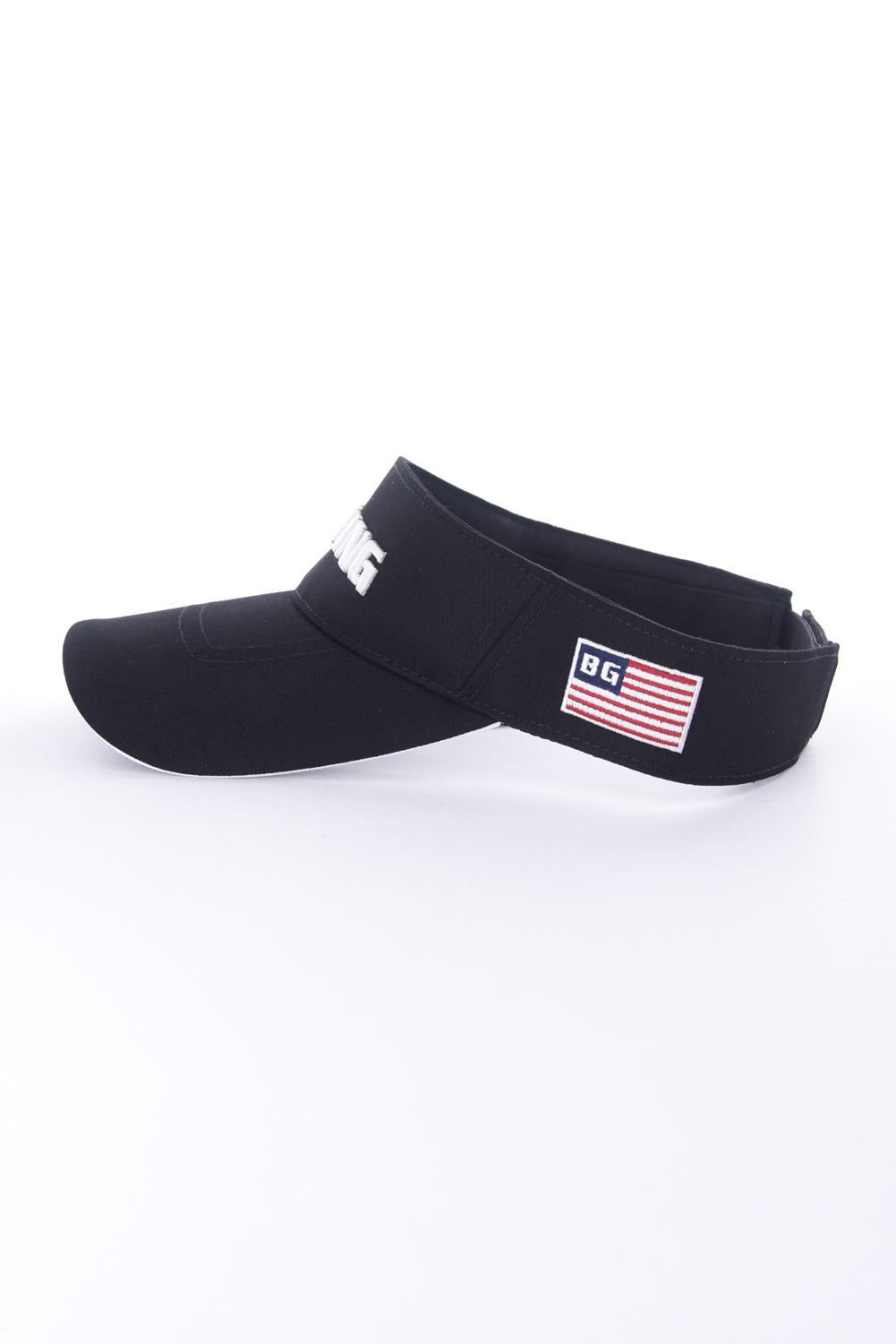 【26SS】 MEN’S BASIC VISOR / ベーシック ブランドロゴ サンバイザー (ブラック)