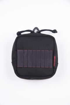 【NEW STANDARD SERIES】 MINI ROUND POUCH STD / スクエア型 ミニラウンドポーチ (ブラック)