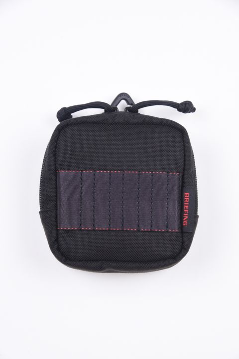【NEW STANDARD SERIES】 MINI ROUND POUCH STD / スクエア型 ミニラウンドポーチ (ブラック)