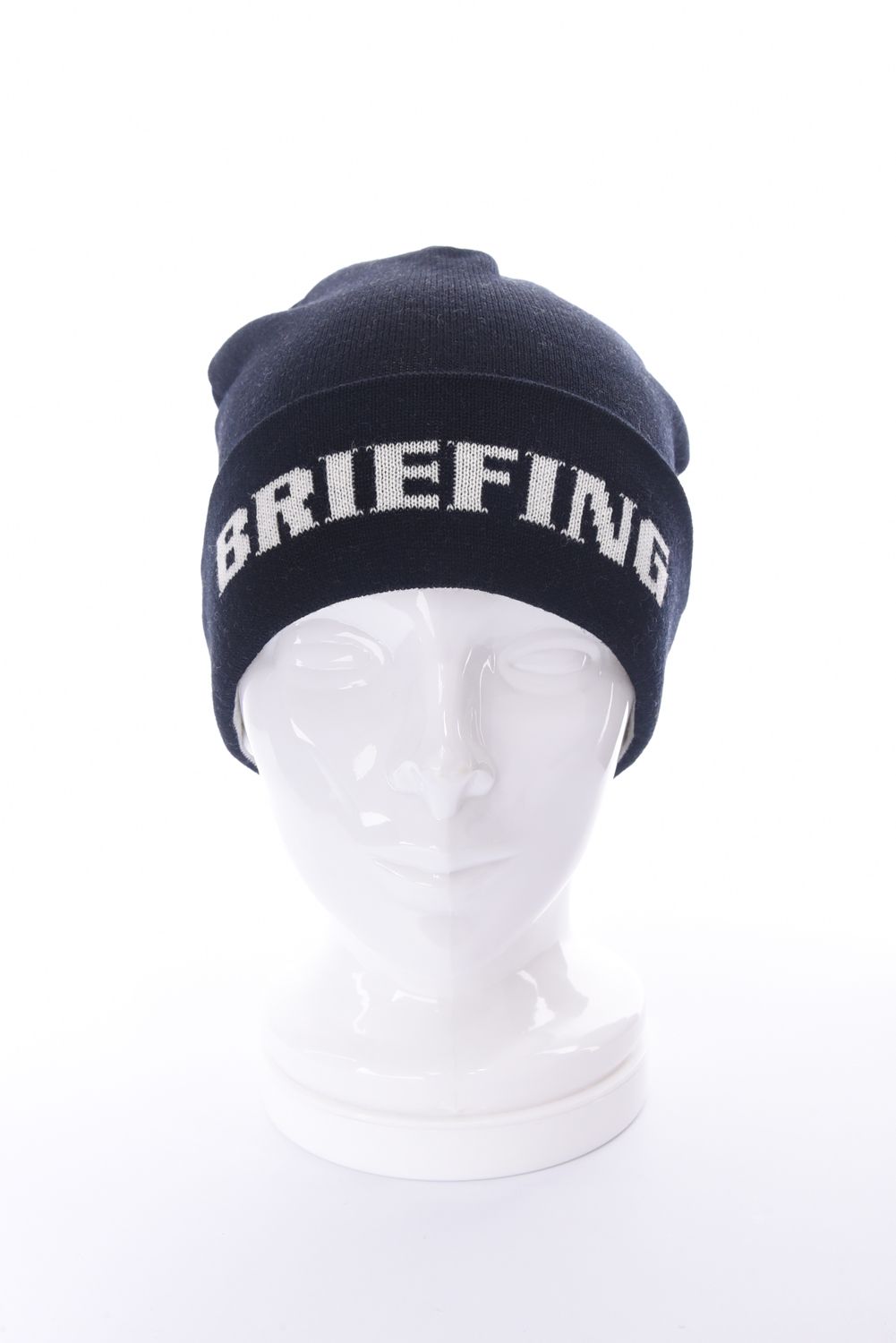 MEN’S WR WOOL LOGO BEANIE / ブランドロゴジャカード ニットビーニー (ブラック)