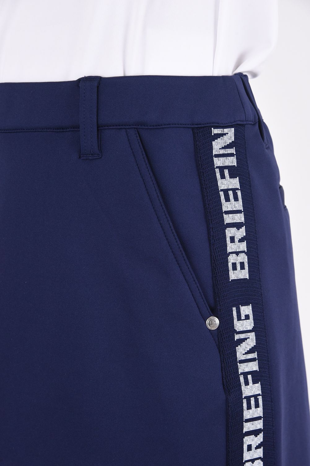 BRIEFING - WOMENS SIDE LINE SKIRT / サイドロゴライン スカート ...