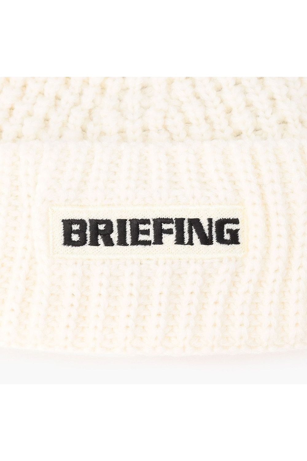 MEN’S WR WOOL BEANIE / ボックスロゴ ニットビーニー (アイボリー)