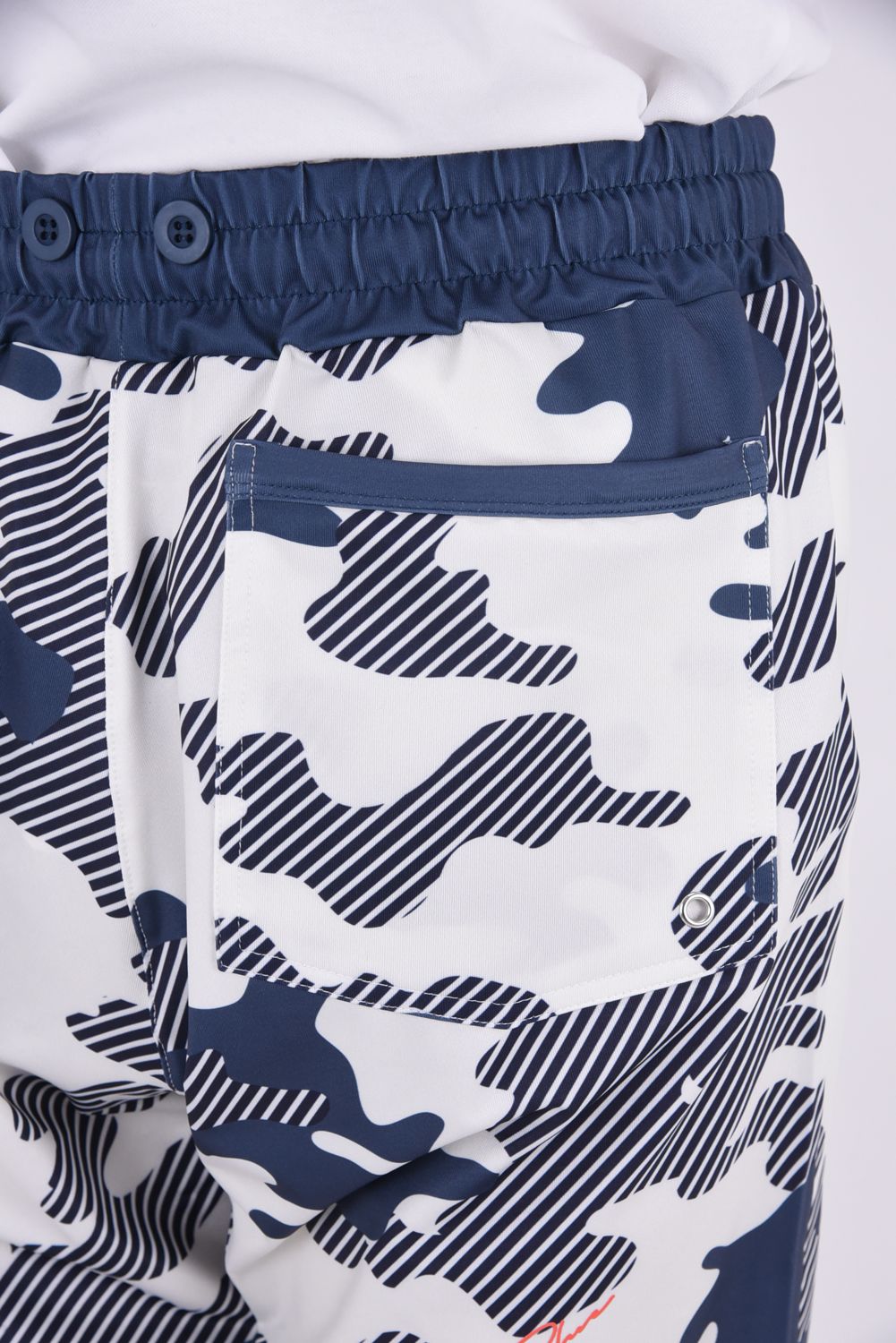 【26SS】 RUSH SHORT PANTS (DIAGONAL CAMO) / ダイアゴナルカモフラージュ ラッシュガード ショートパンツ (ホワイト)