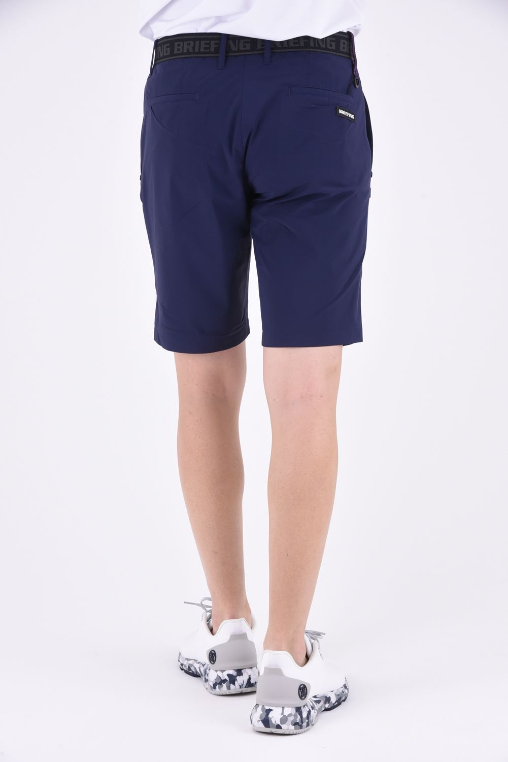 全国送料無料 BRIEFING ウエスト ロゴ / PANTS SHORT ELASTIC LOGO WR MENS - レディースウェア
