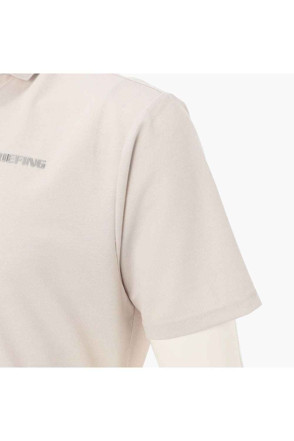 【26SS】 MEN'S LINEN-T WC SHIRT / リネンタッチ ワイドカラーポロシャツ (ベージュ)
