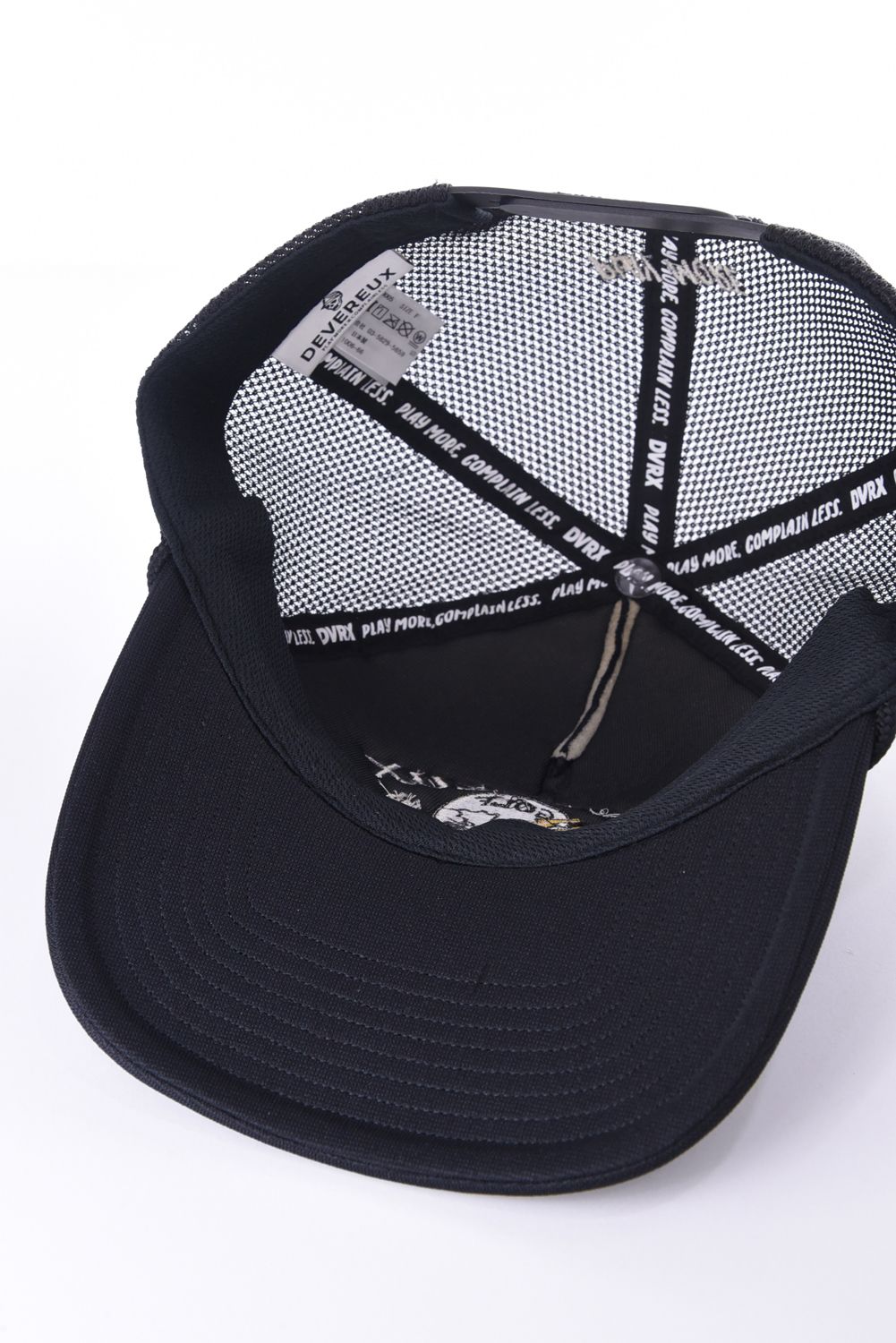【26SS】 DVG CAFE RACER CAP / カフェレーサー ベースボールキャップ (ブラック)