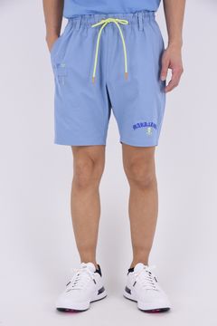 【26SS】 SOVEREIGN UTILITY TWILL SHORTS / ポリエステルツイル ブラックレターフォントロゴ ショートパンツ (サックス)
