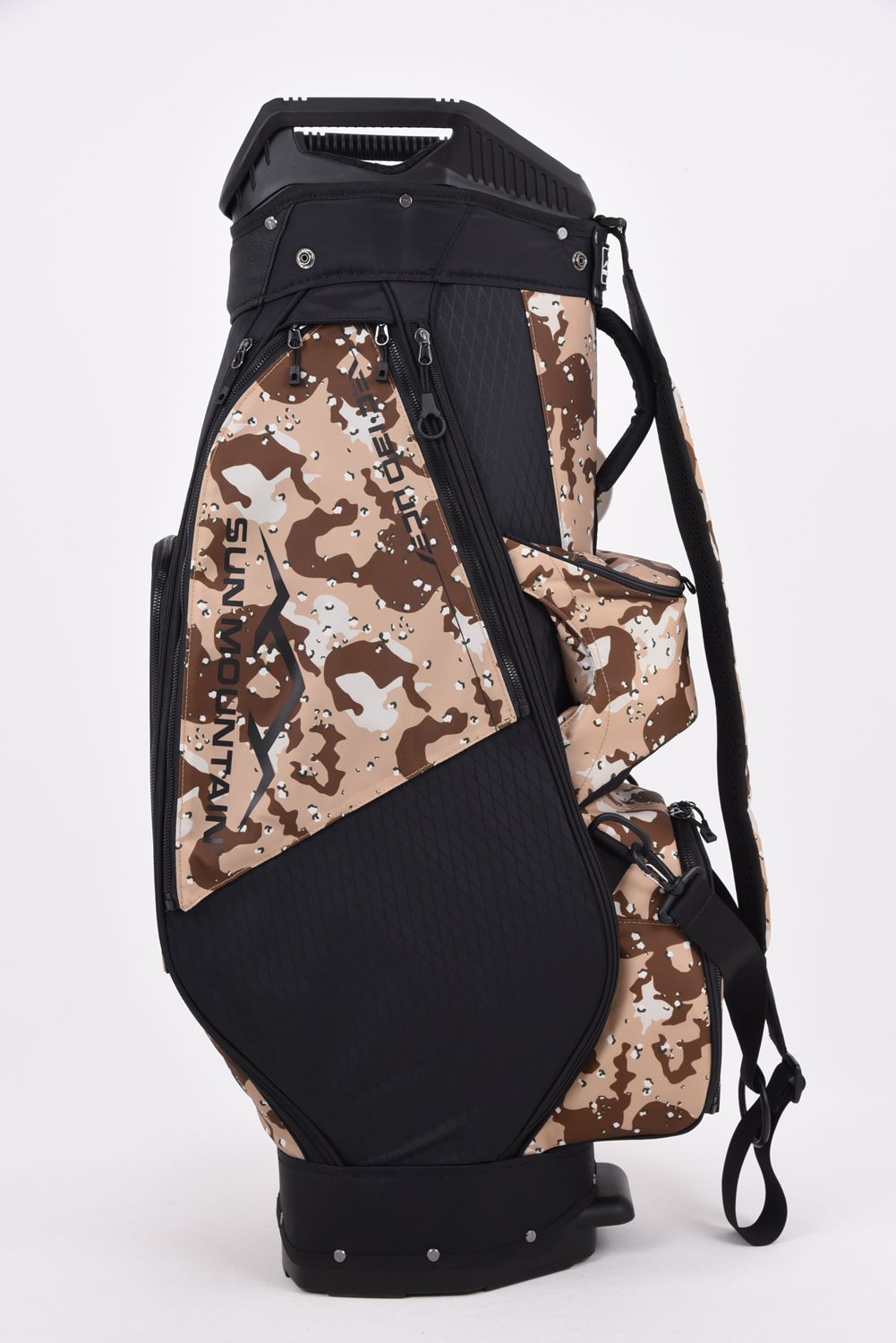 【26AW】 SUN MOUNTAIN x DEVEREUX CADDIE BAG / デザートカモフラージュ カートタイプ キャディバッグ (ブラウン)