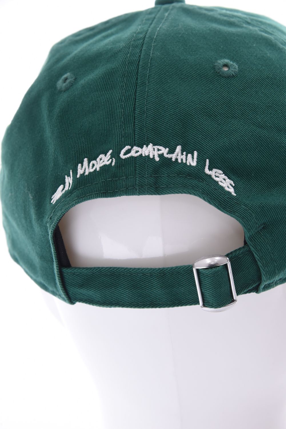 【26SS】 DVG NEWERA CAP / ブランドロゴ刺繡 ベースボールキャップ (グリーン)